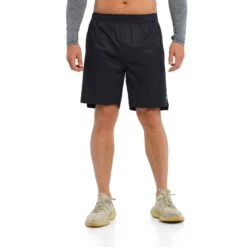 Mens Active Shorts - Navy
