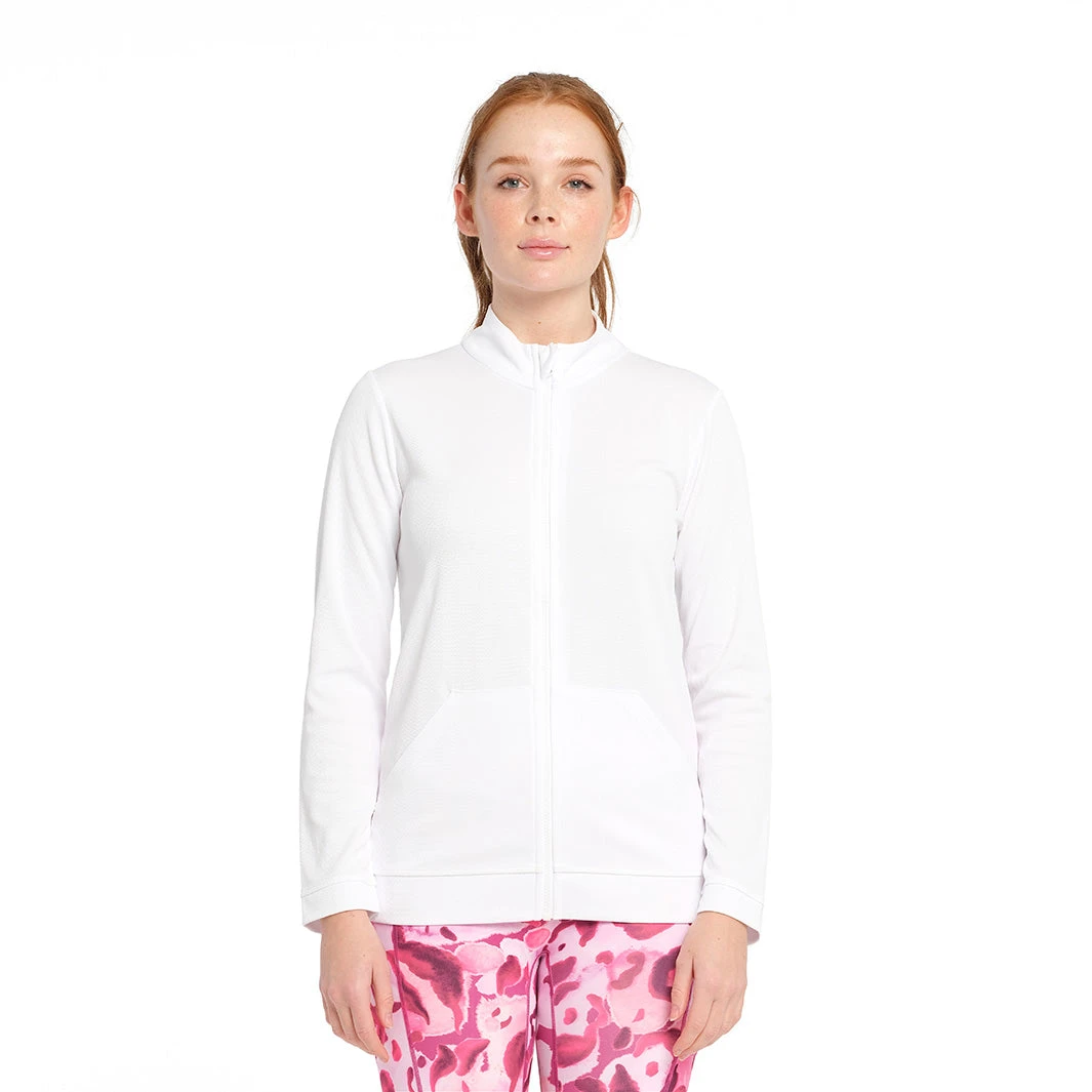 Womens Active Coolpass Jacket - White - Image 2