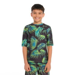 Kids Palm Breeze SS Rashie