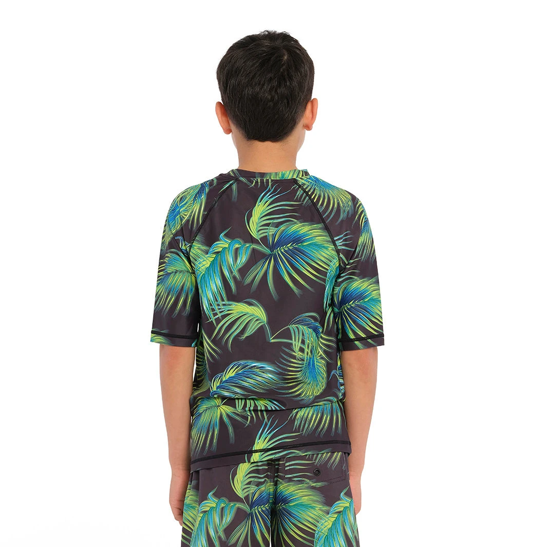 Kids Palm Breeze SS Rashie - Image 8