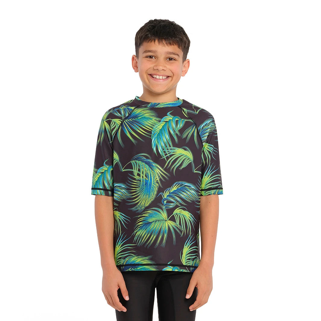 Kids Palm Breeze SS Rashie - Image 3
