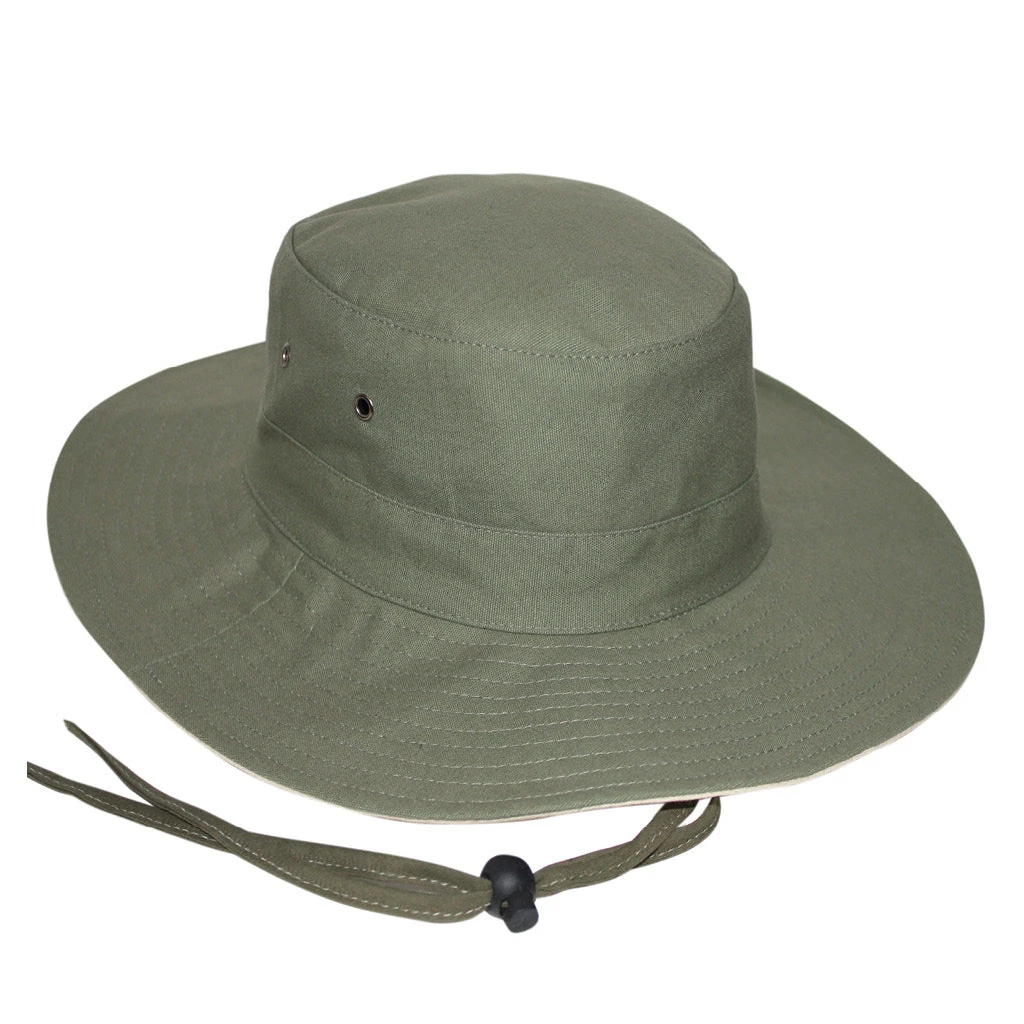 Symonds Kids Cricket Hat - Khaki/Beige