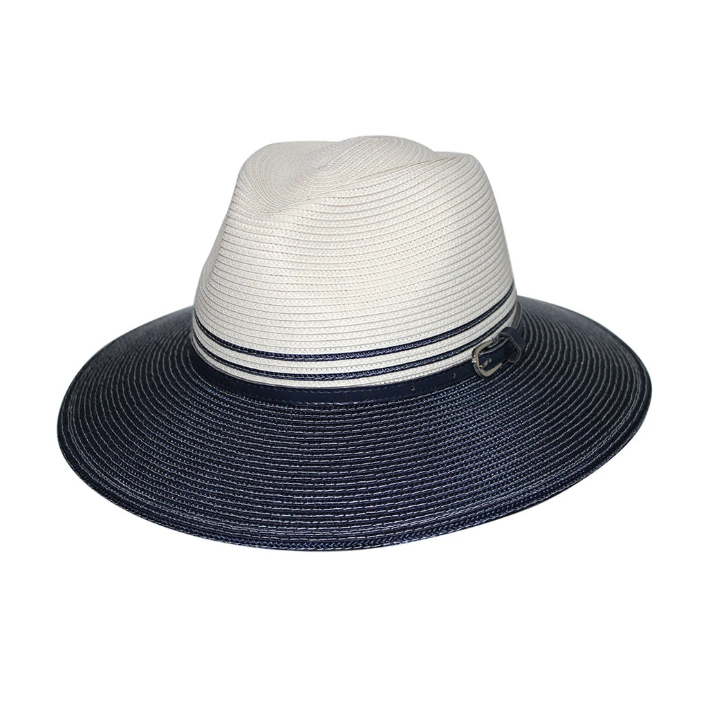 Heritage Town & Country Hat - Ivory/Navy
