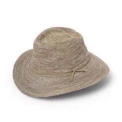 Jacqui Mannish Hat - Mixed Camel