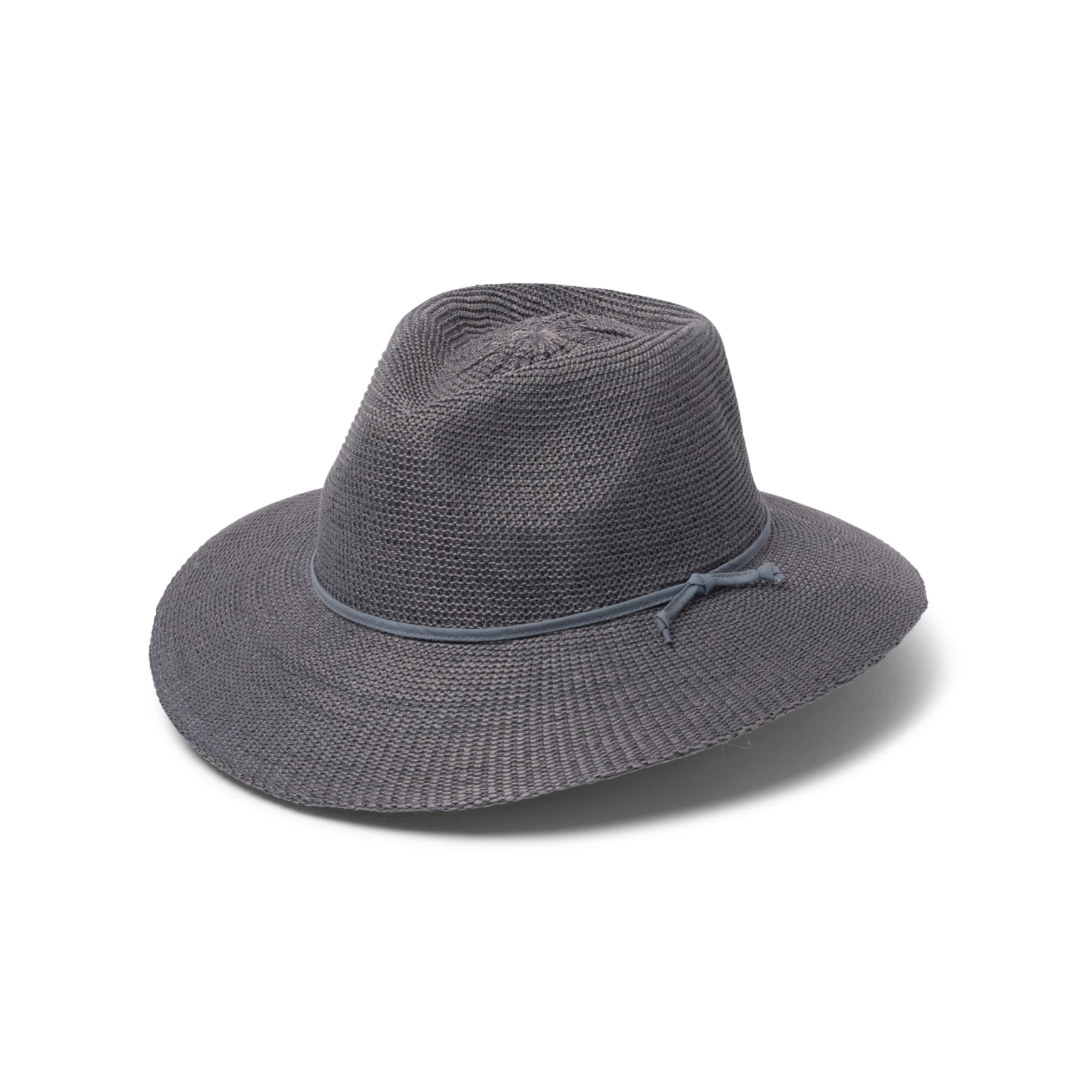 Jacqui Mannish Hat - Slate Grey