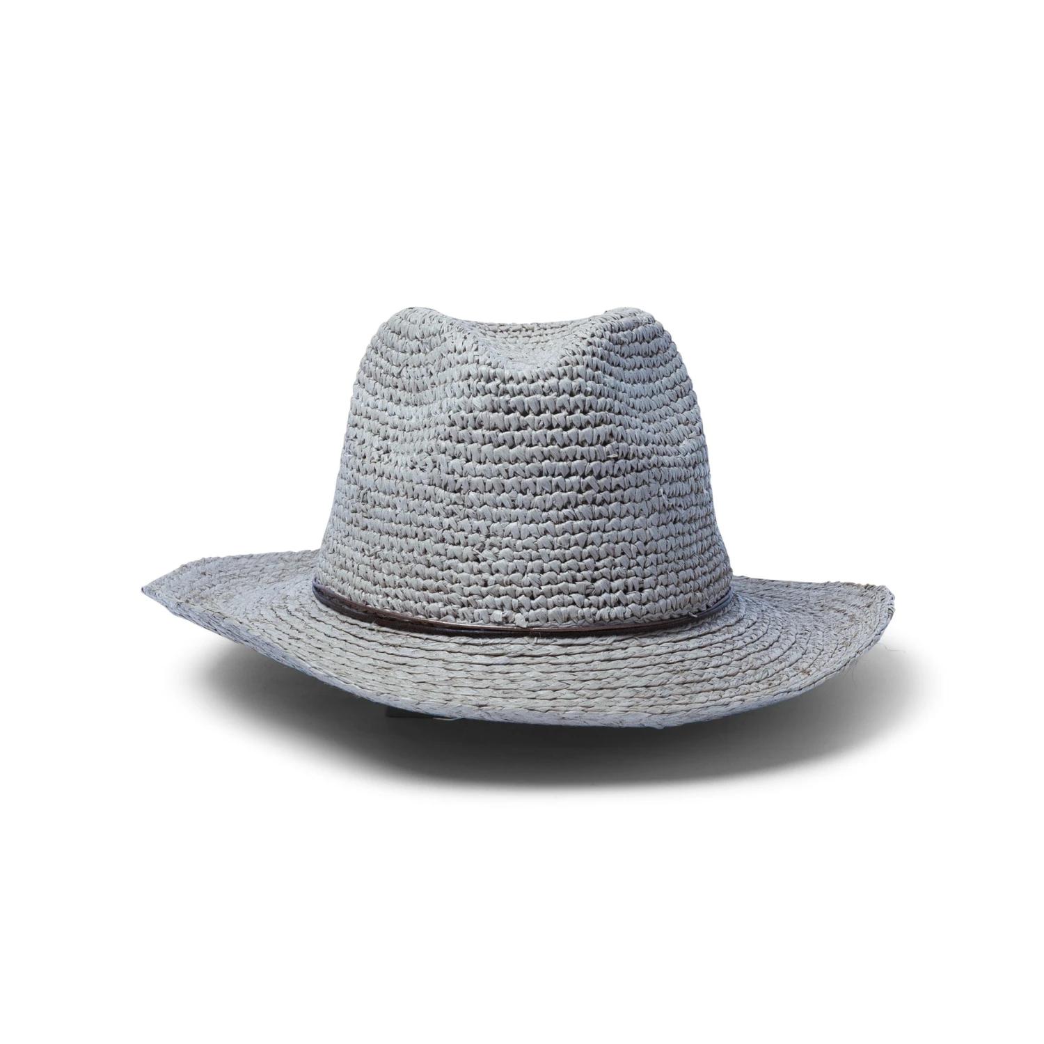 Bobbie Raffia Cowboy Hat - Blue - Image 4