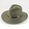 Darby Fedora Hat - Dark Khaki