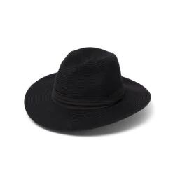 Perry Fedora Hat - Black
