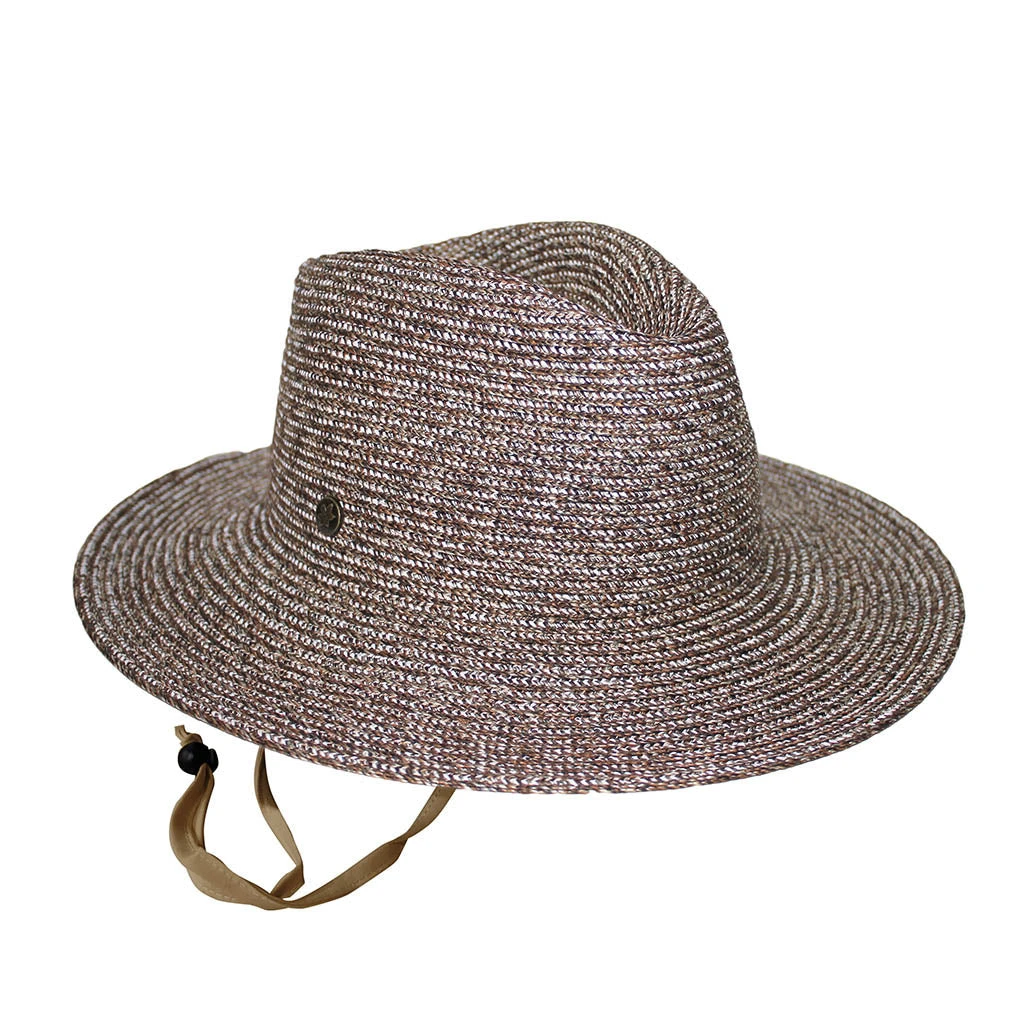 Aquhatic Fedora Hat - Brown