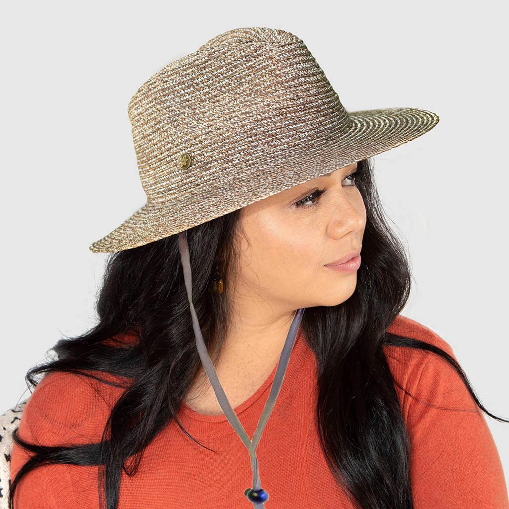 Aquhatic Fedora Hat - Brown - Image 3
