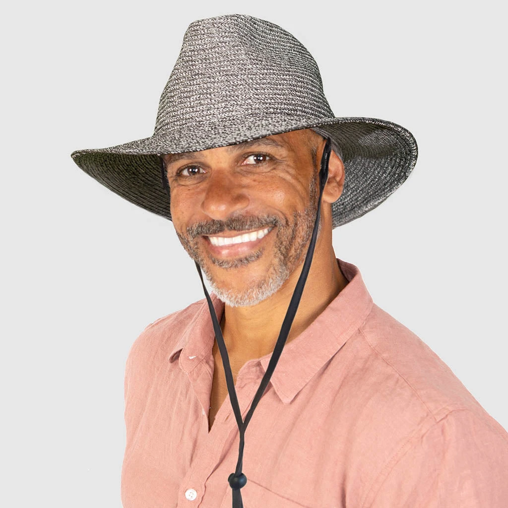 Aquhatic Fedora Hat - Grey - Image 3