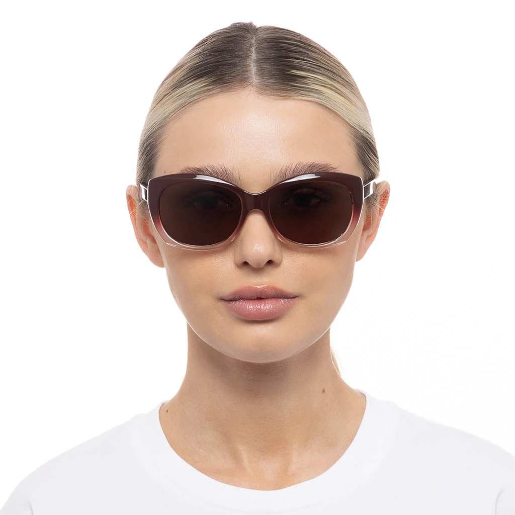 Rosebery Sunglasses - Burgundy - Image 4
