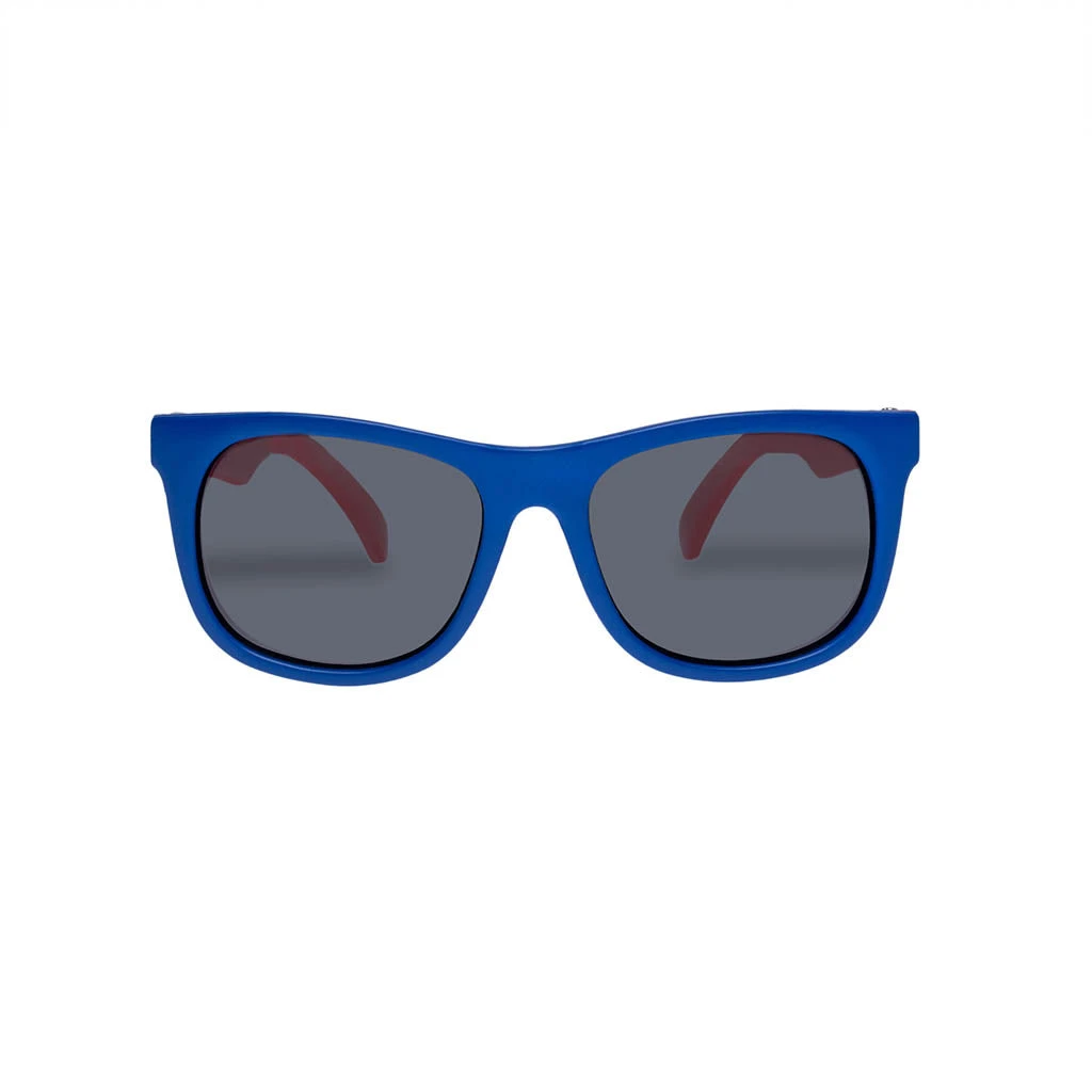 Panda Flexi Sunglasses - Electric Blue/Red - Image 2