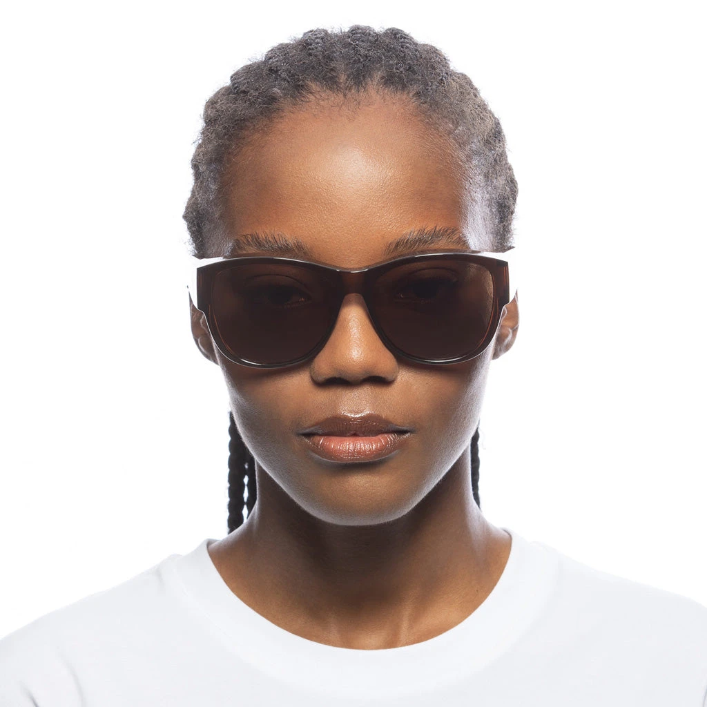 Samaria Fitover Sunglasses - Brown Leopard - Image 3